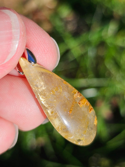 Pendentif en Quartz Rutile n°3