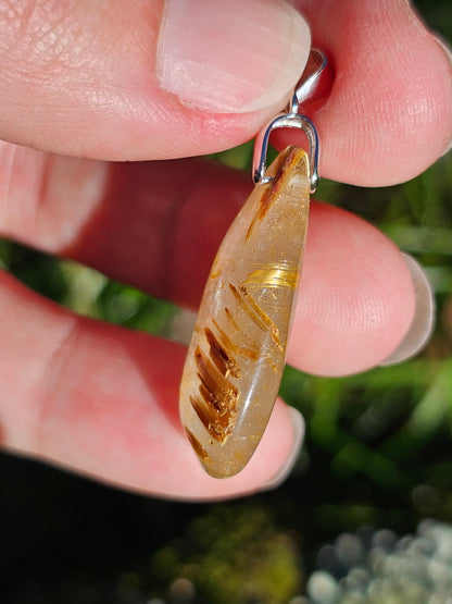 Pendentif en Quartz Rutile n°3