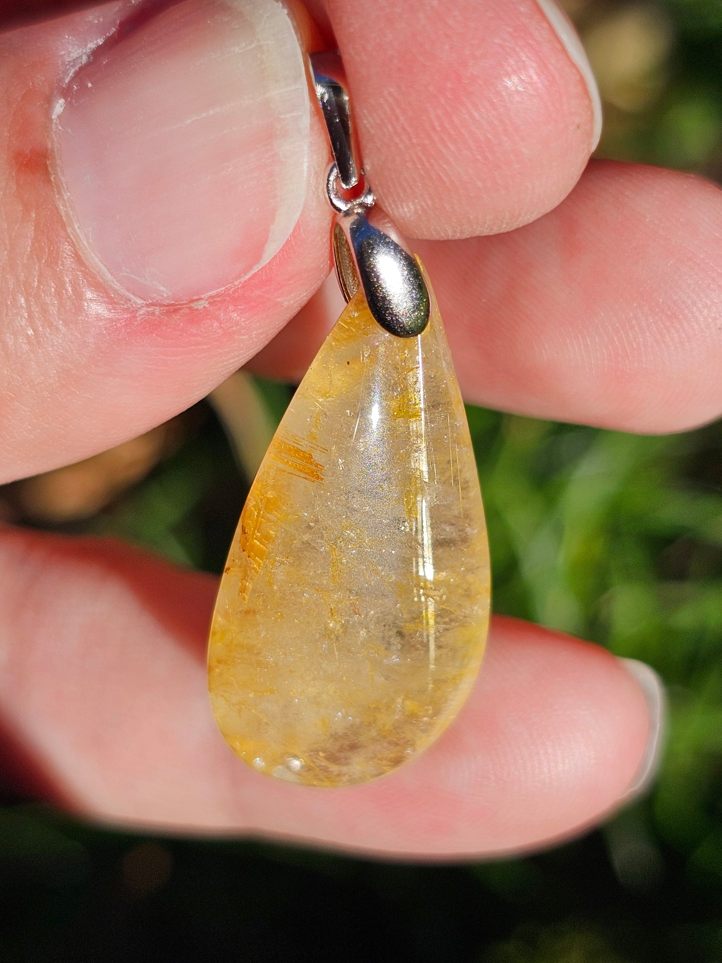 Pendentif en Quartz Rutile n°3