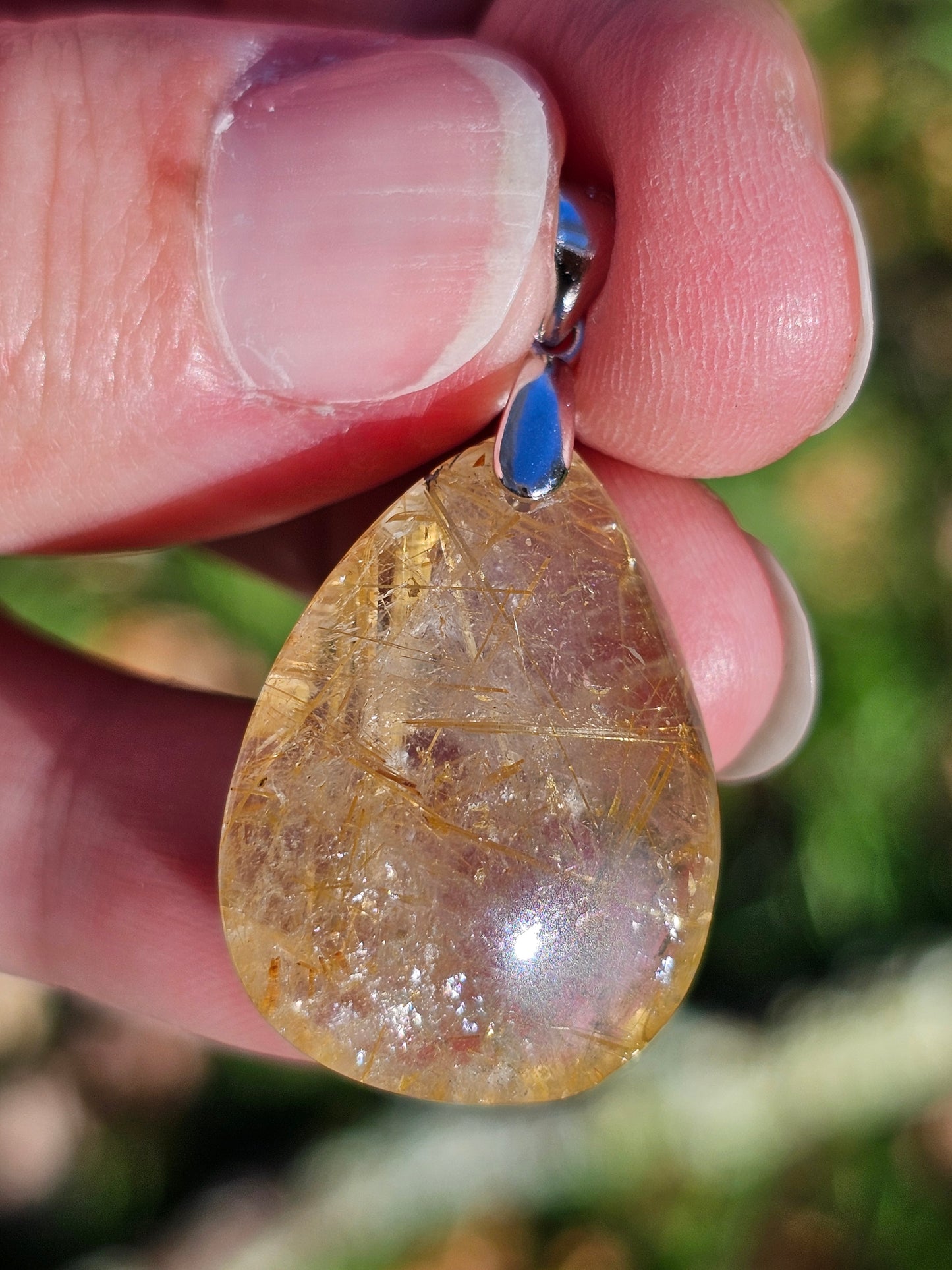 Pendentif en Quartz Rutile n°4