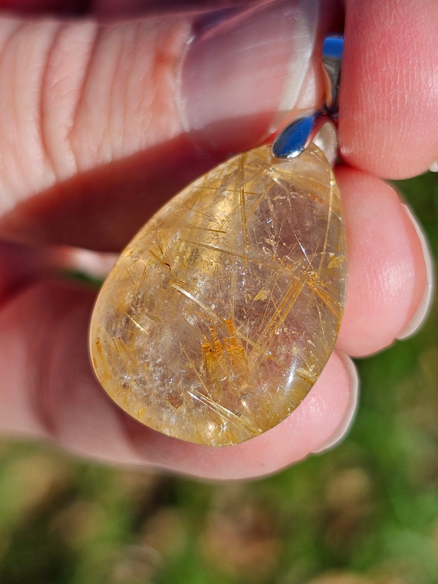 Pendentif en Quartz Rutile n°4