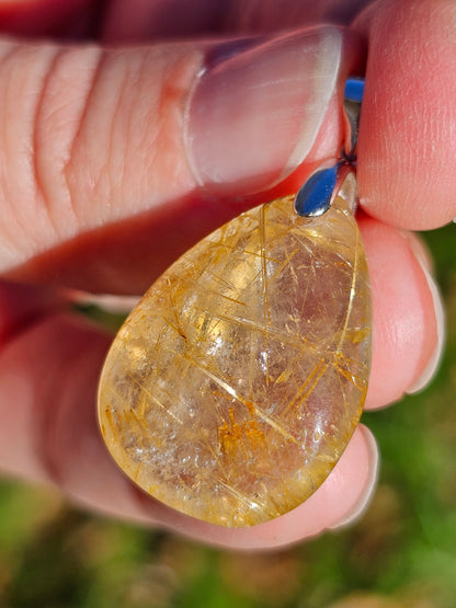 Pendentif en Quartz Rutile n°4