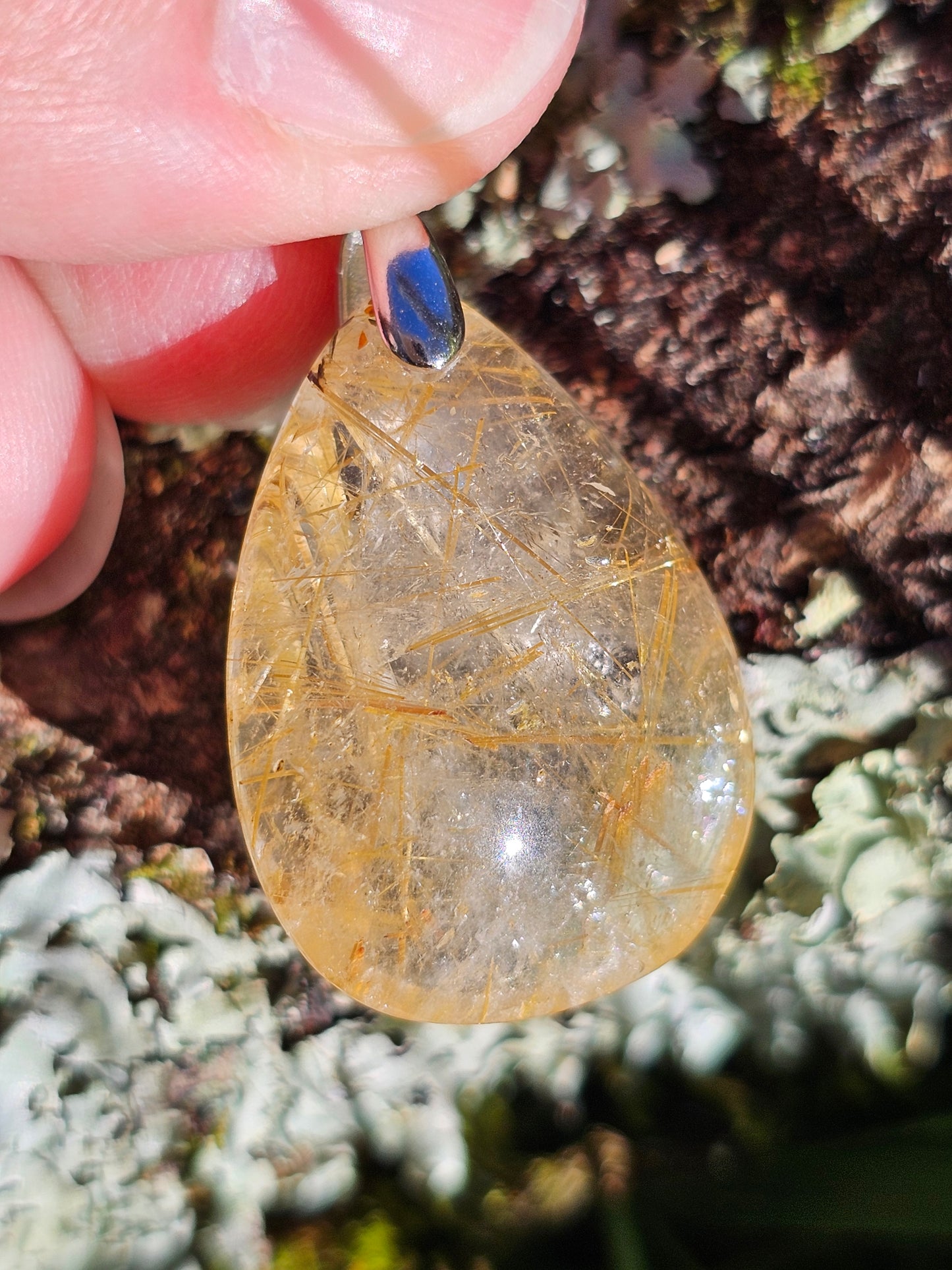 Pendentif en Quartz Rutile n°4