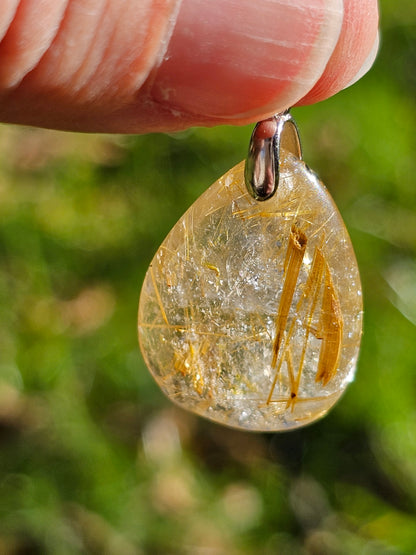 Pendentif en Quartz Rutile n°4