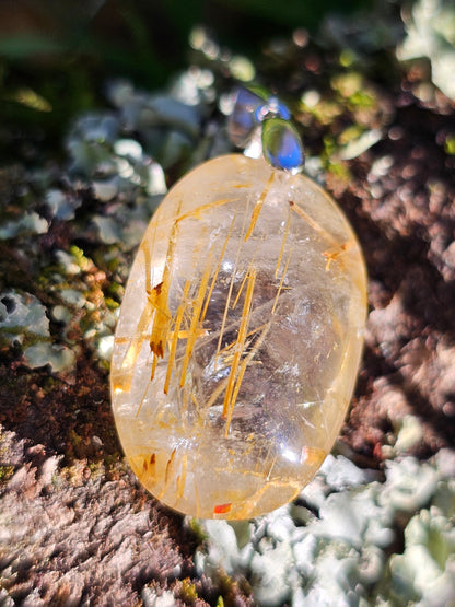 Pendentif en Quartz Rutile n°6