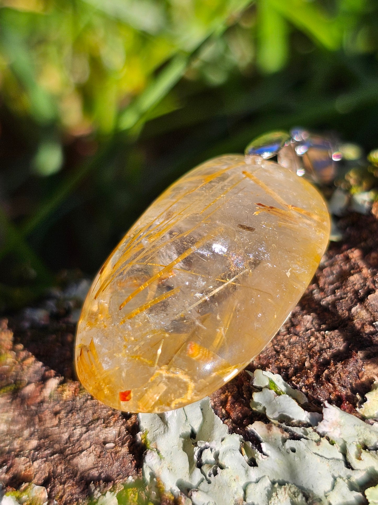 Pendentif en Quartz Rutile n°6