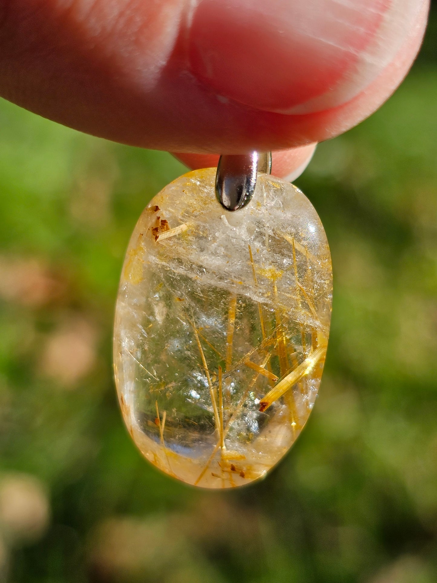 Pendentif en Quartz Rutile n°6