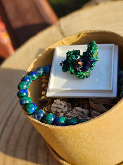 Coffret Azurite et Malachite