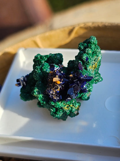 Coffret Azurite et Malachite