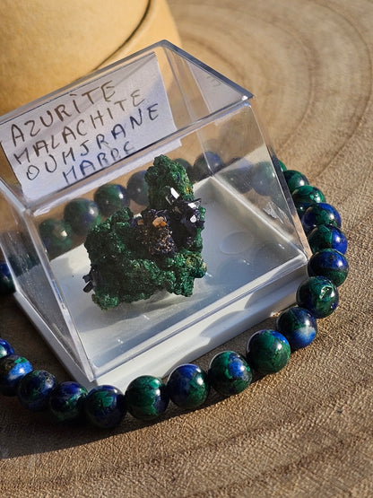 Coffret Azurite et Malachite