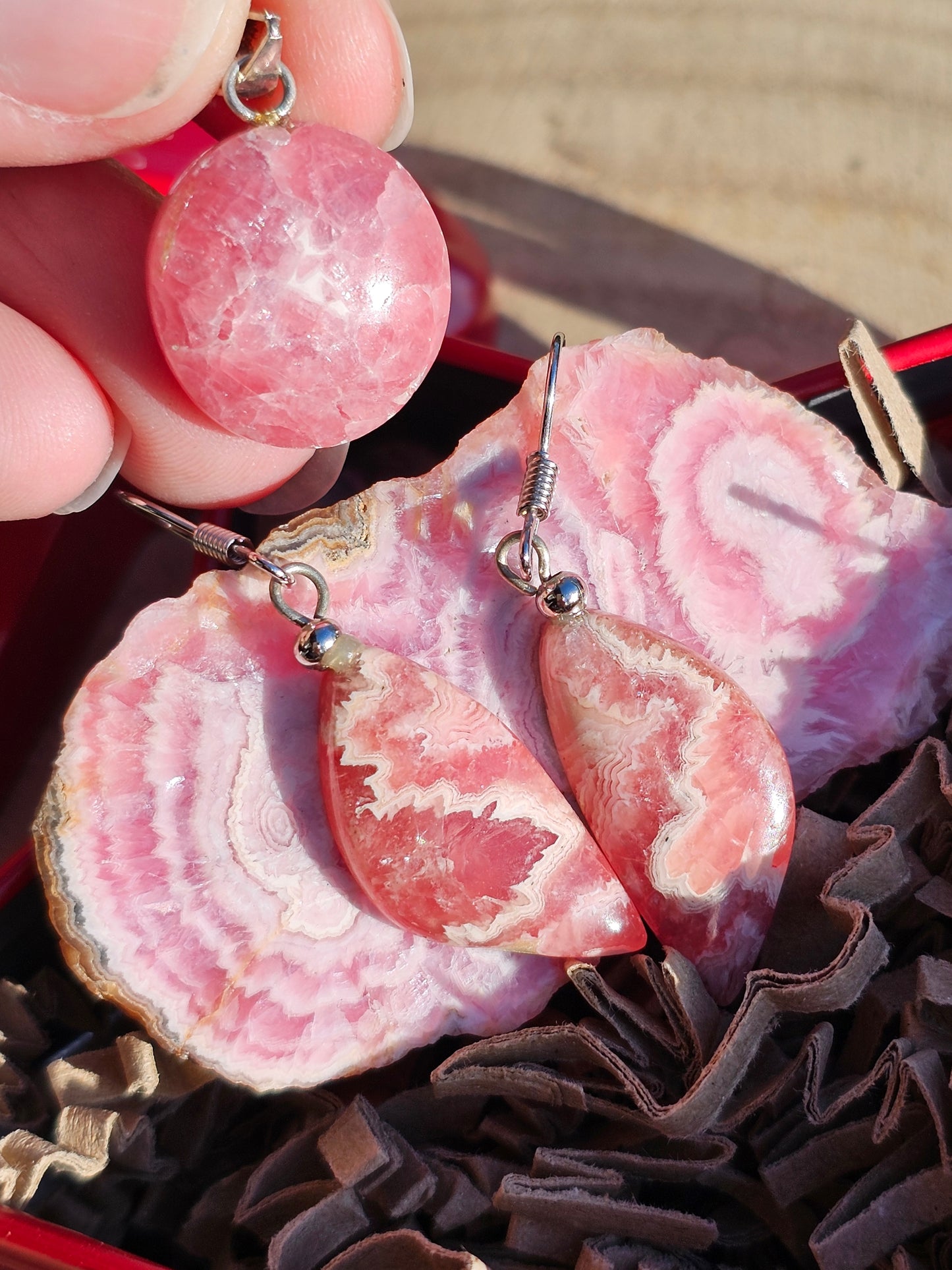 Coffret Rhodochrosite