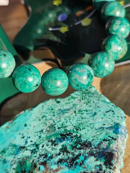 Coffret Chrysocolle et Shattuckite