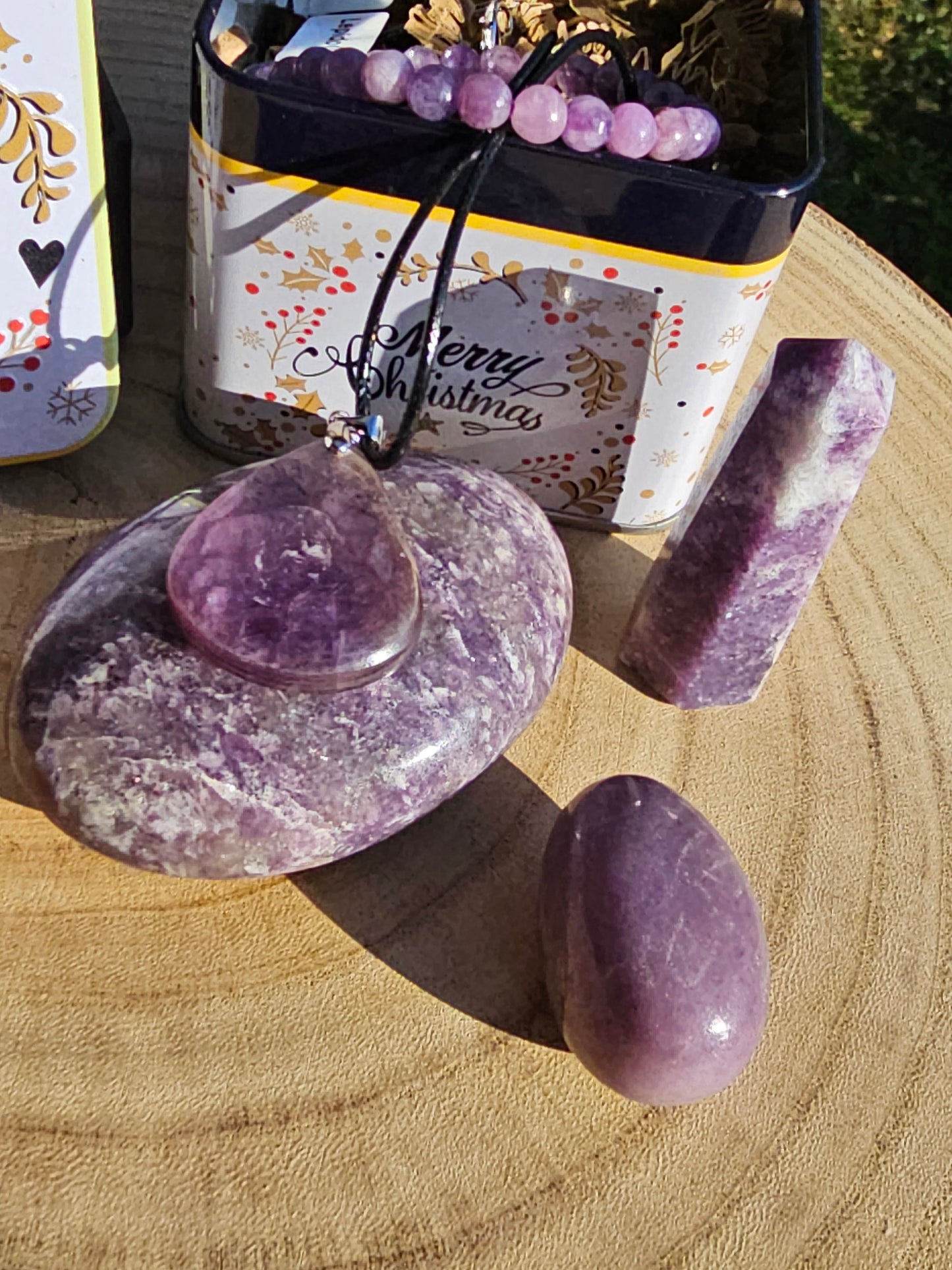 Coffret Lépidolite