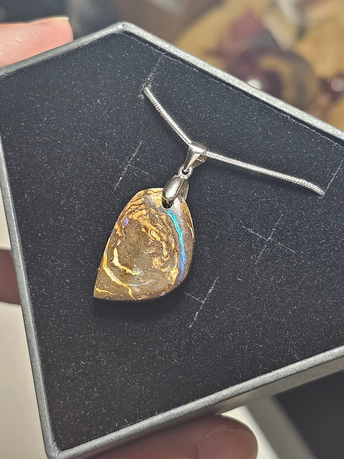 Pendentif en Opale boulder F