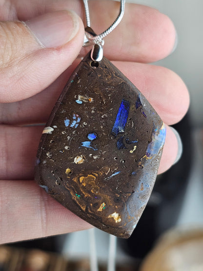 Pendentif en Opale boulder A