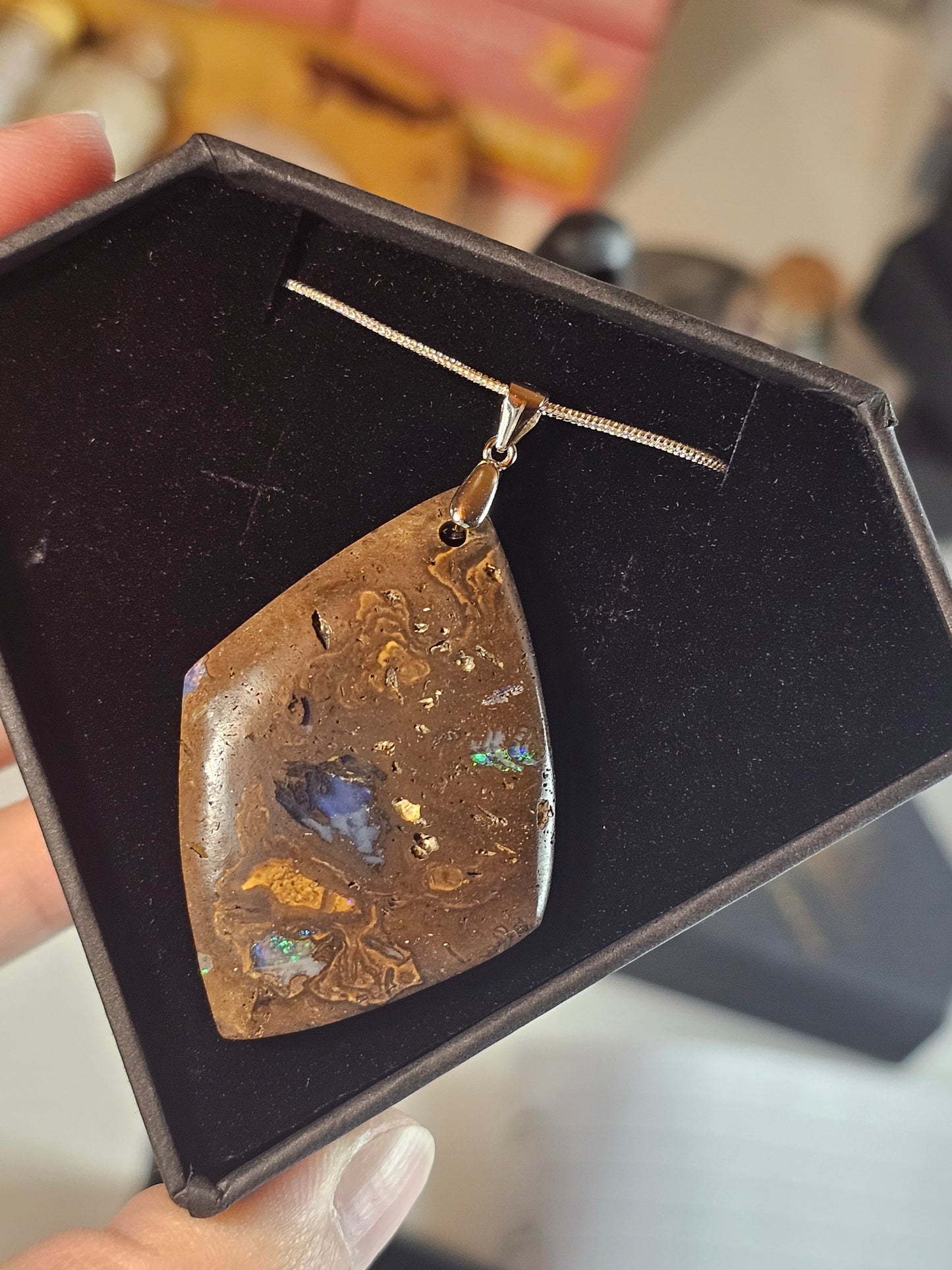 Pendentif en Opale boulder A