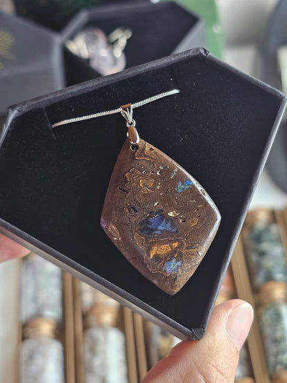 Pendentif en Opale boulder A