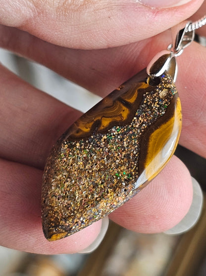 Pendentif en Opale boulder B