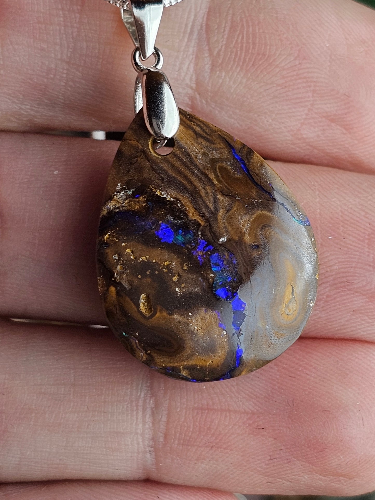 Pendentif en Opale boulder D