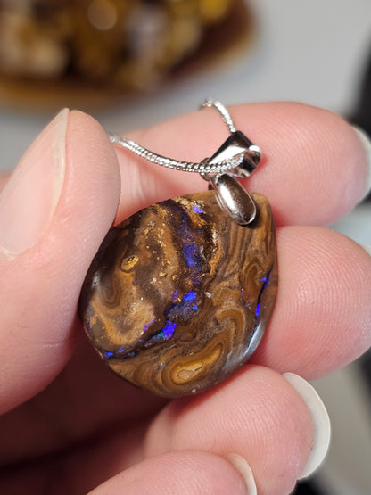 Pendentif en Opale boulder D