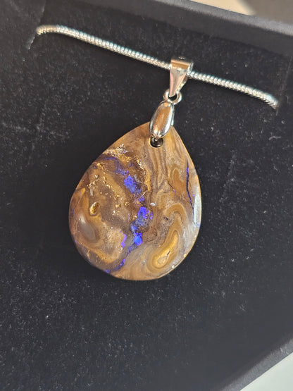 Pendentif en Opale boulder D