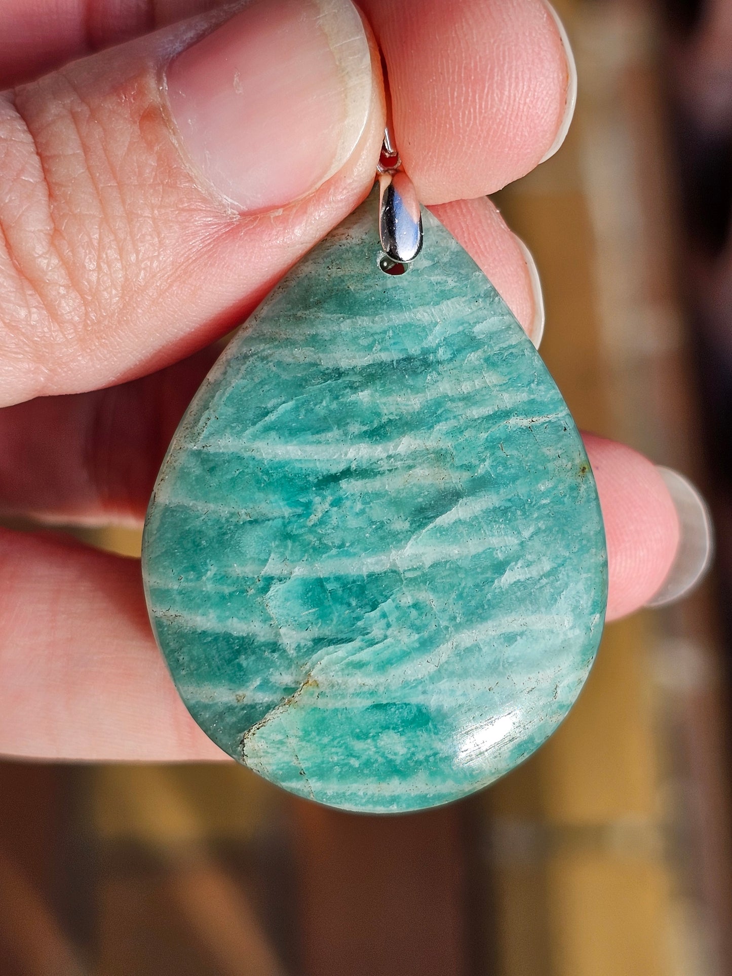 Pendentif en Amazonite G