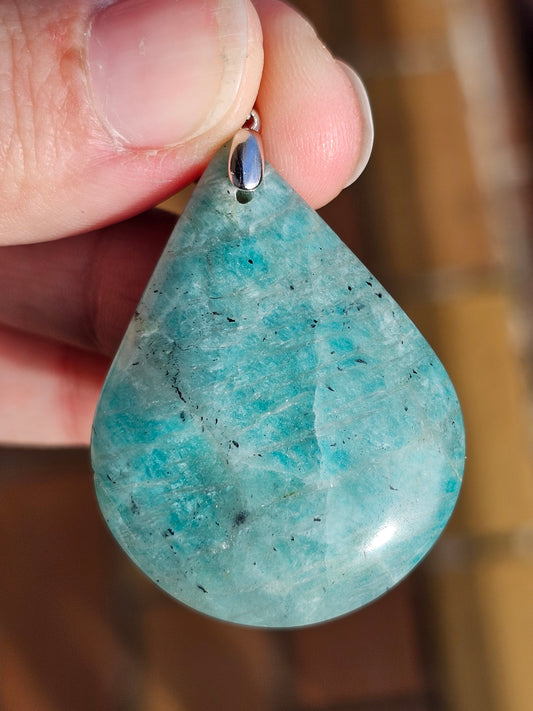 Pendentif en Amazonite I