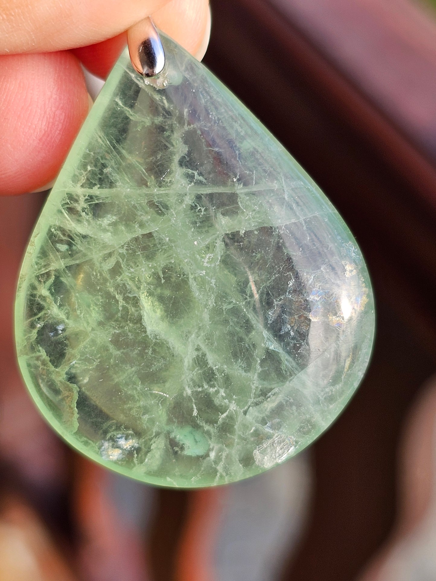 Pendentif en Fluorite verte R