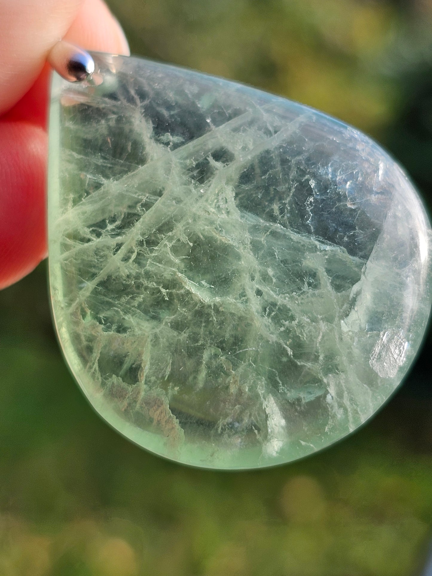 Pendentif en Fluorite verte R