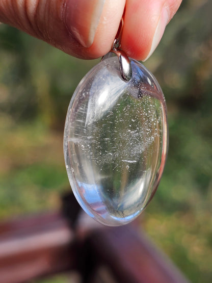 Pendentif en Cristal de roche S