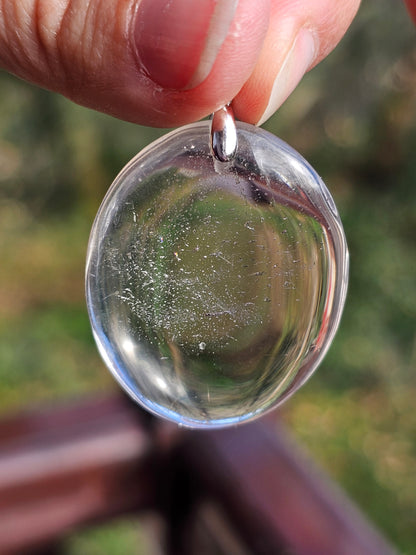 Pendentif en Cristal de roche S