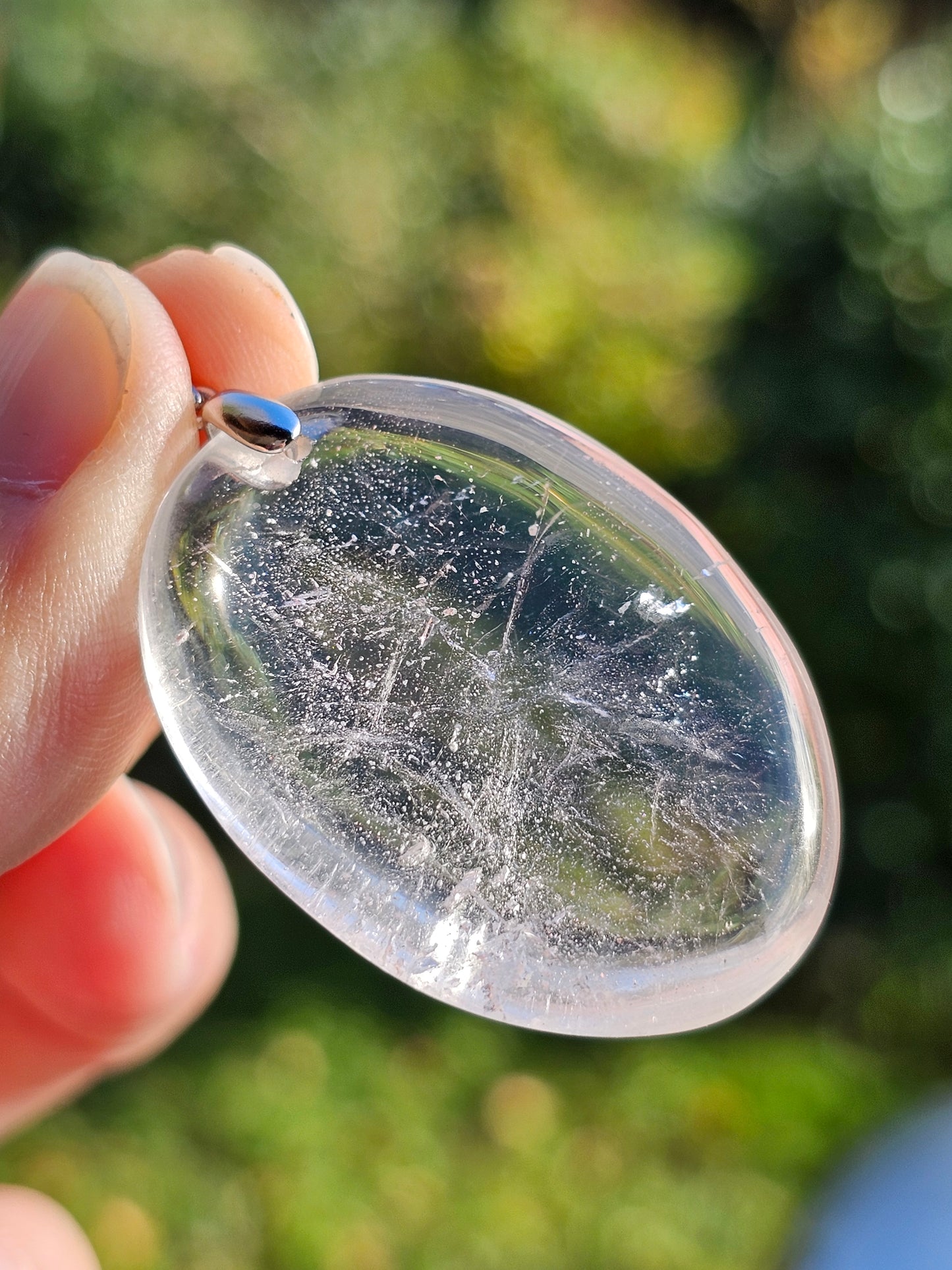 Pendentif en Cristal de roche U