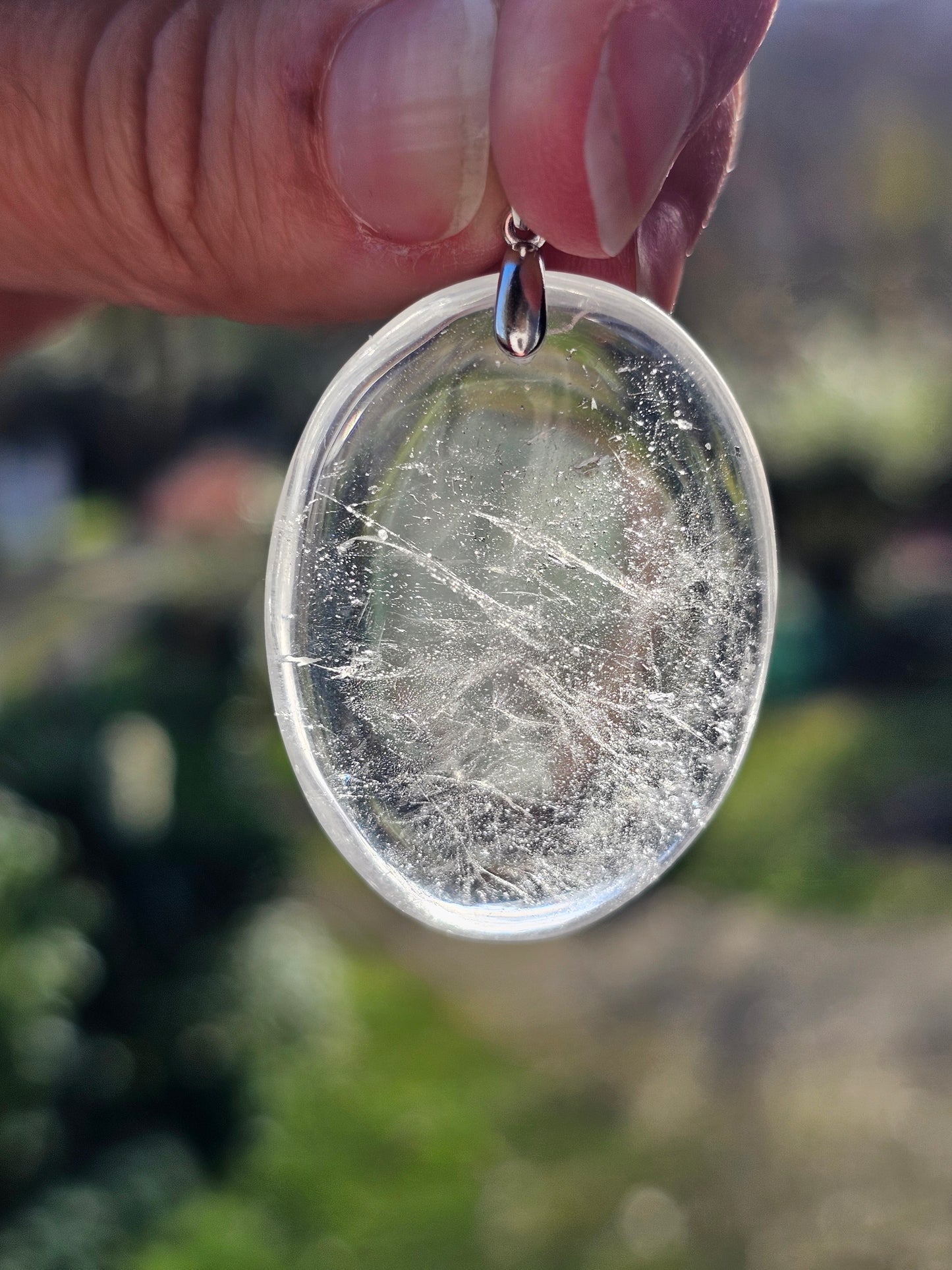 Pendentif en Cristal de roche U