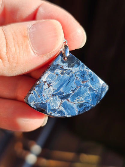 Superbe Pendentif en Pietersite