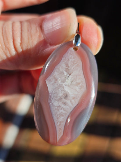 Pendentif en Agate Swazi