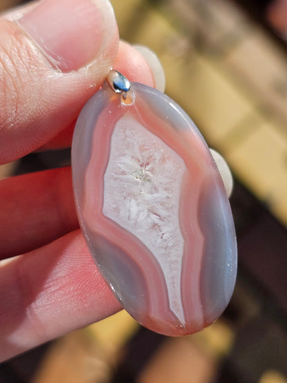 Pendentif en Agate Swazi