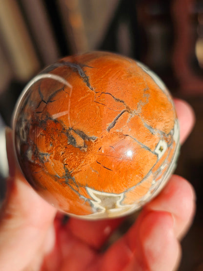 Sphère de Jaspe Breschia A
