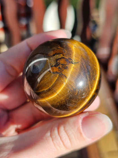 Sphère en Œil de tigre n°3