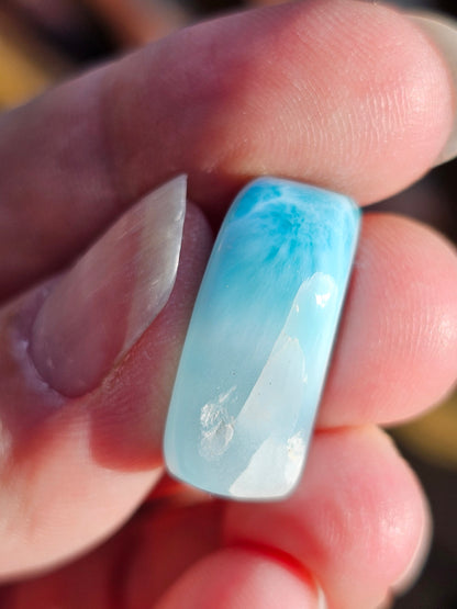 Pierre roulée de Larimar (Pectolite) I