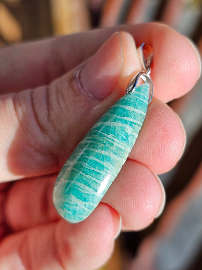 Pendentif en Amazonite A1