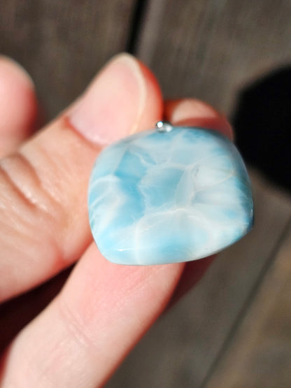 Pendentif en Larimar