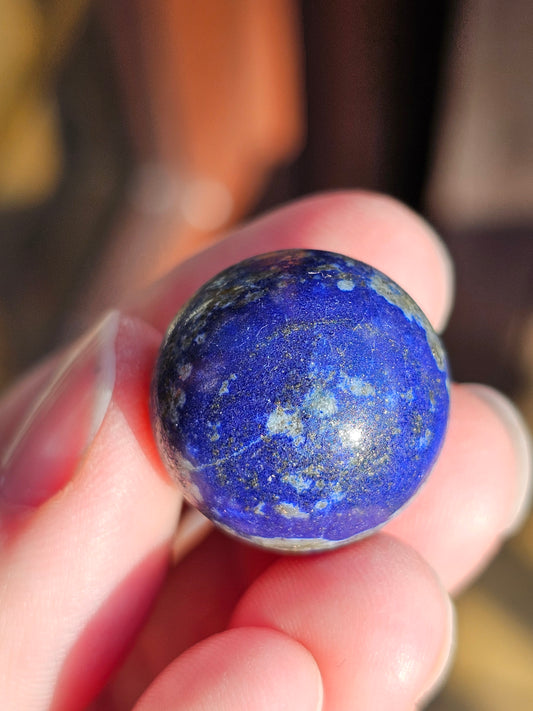 Petite sphère en Lapis Lazuli LL2