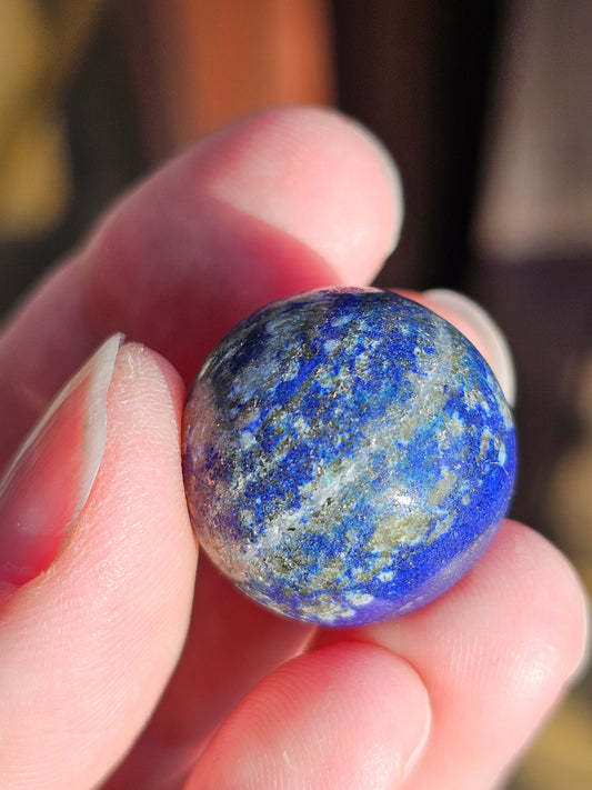 Petite sphère en Lapis Lazuli LL2