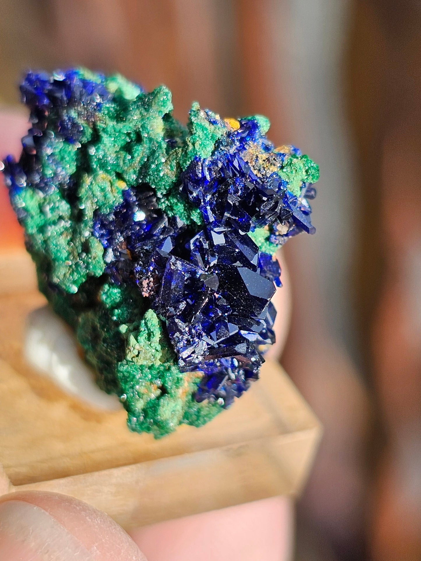 Azurite Malachite du Maroc AZ1