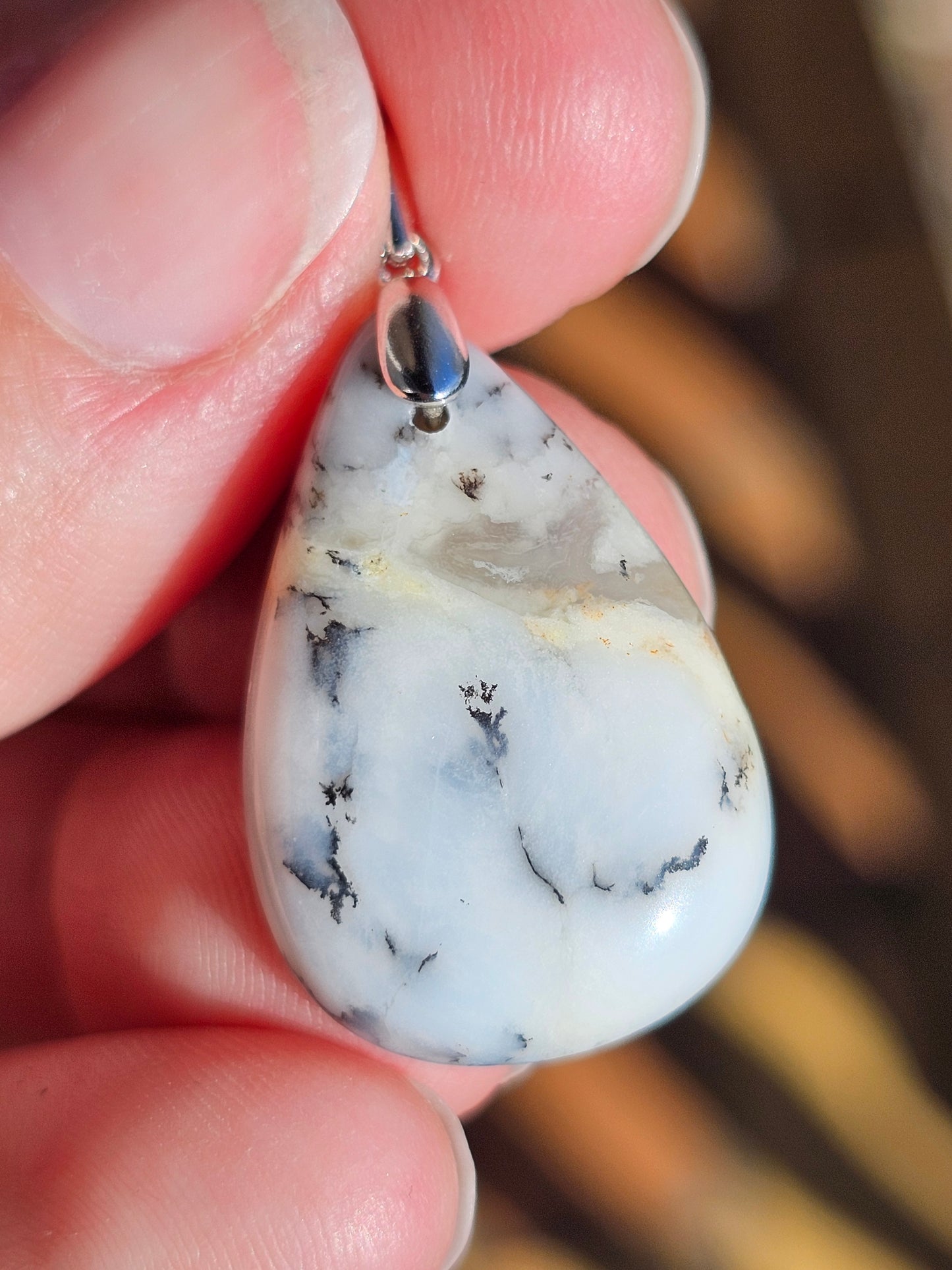 Pendentif en Opale dendritique OD5