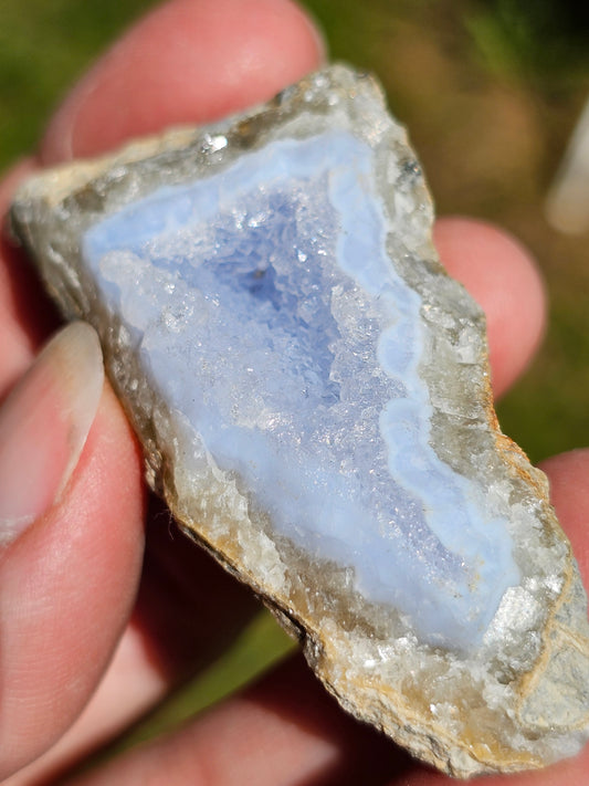 Calcédoine bleue des USA n°1