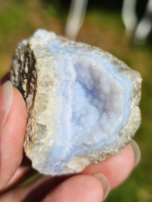 Calcédoine bleue des USA n°3