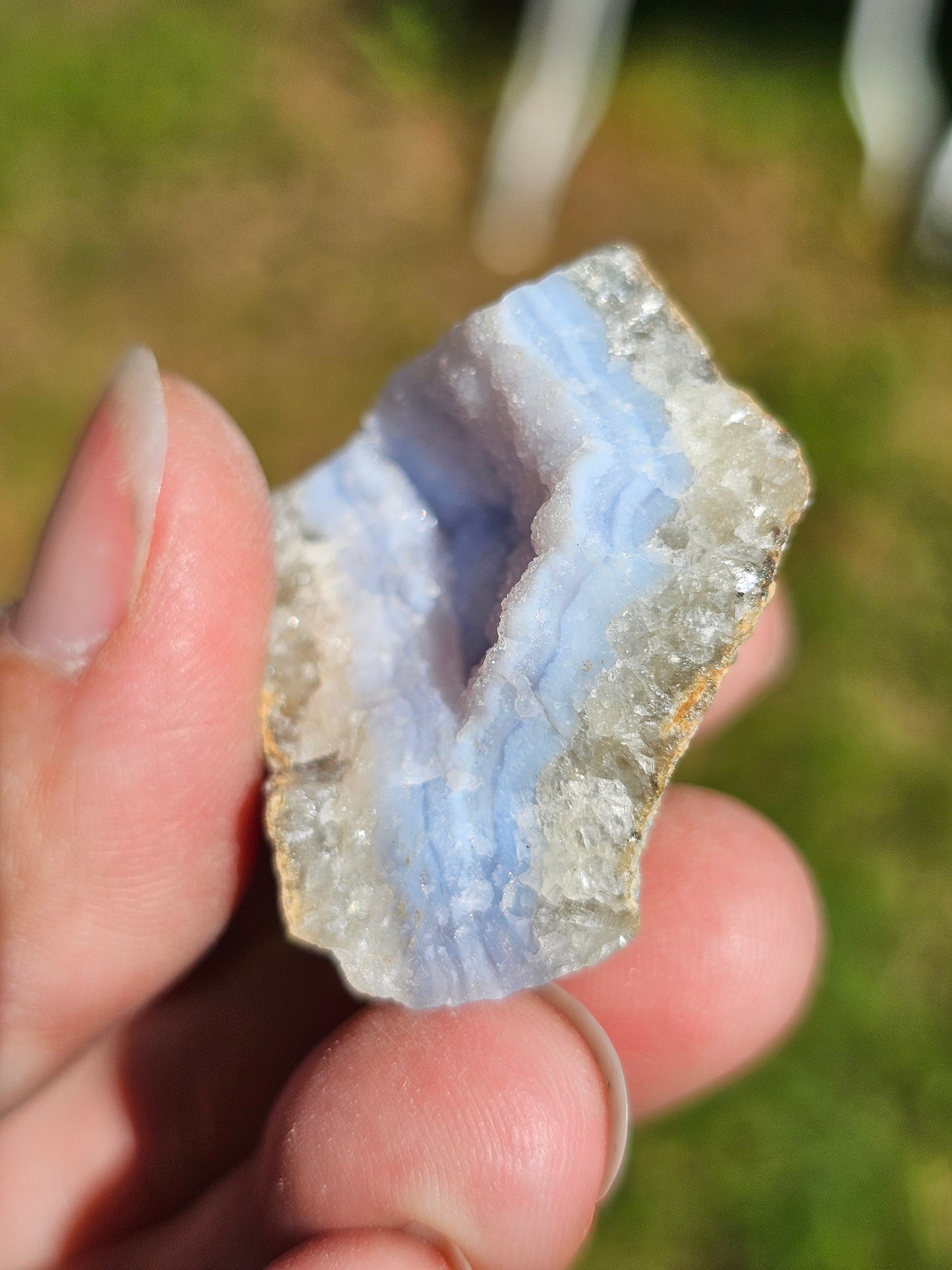 Calcédoine bleue des USA n°3