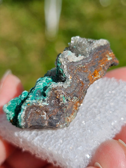 Rosasite du Mexique