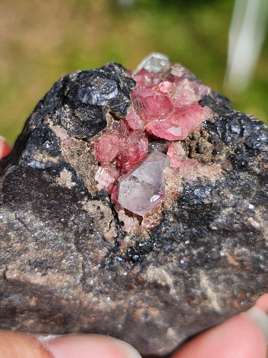 Rhodochrosite brute d'Argentine